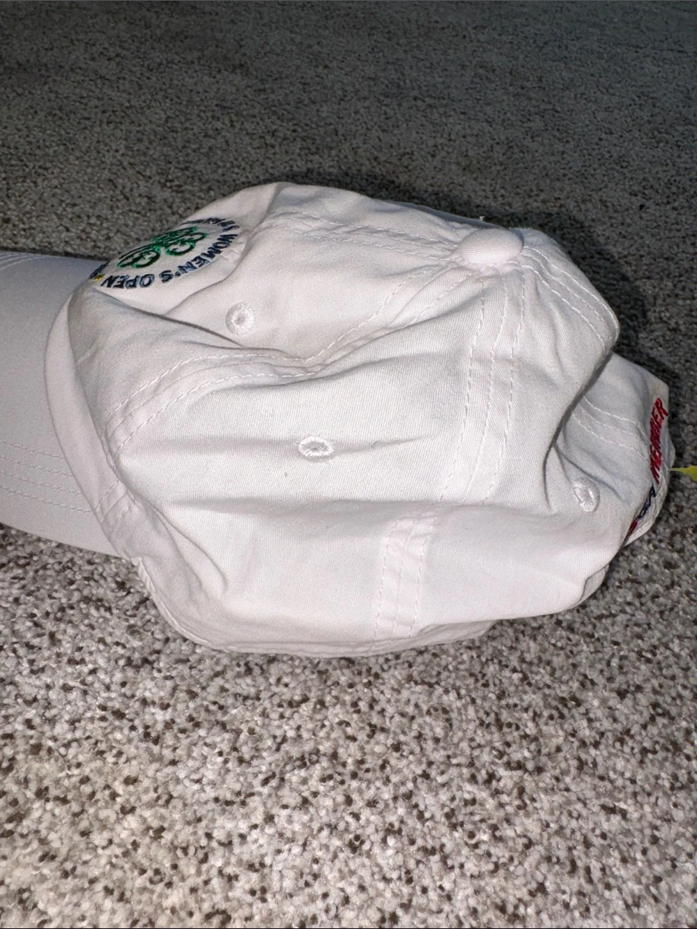 White 80th U.S. Women's Open Erin Hills Embroidered Baseball Cap